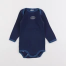 Petit Bateau - body bleu - 6 mois