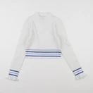 IKKS - pull blanc, bleu - 12 ans