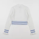 IKKS - pull blanc, bleu - 12 ans