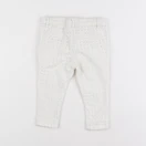 Zara - pantalon doublé beige - 6/9 mois