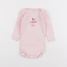 Petit Bateau - body rose - 6 mois