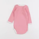 Petit Bateau - body rose - 6 mois