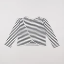 IKKS - tee-shirt blanc, bleu - 5 ans