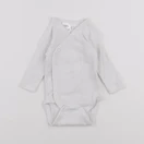 Zara - body blanc - 1/3 mois