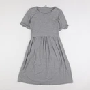 Envie de fraise - robe grossesse gris - 36 à 38