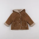 Zara - manteau marron - 18/24 mois