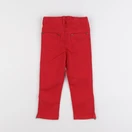 Tape à l'oeil - jean rouge - 4 ans