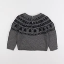 Mango - pull gris - 12/18 mois