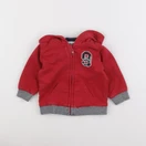 Tape à l'oeil - sweat rouge - 6 mois
