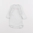 Petit Bateau - body blanc - 1 mois