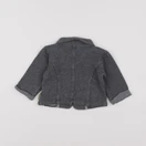 Vertbaudet - veste gris - 12 mois