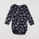 Petit Bateau - body bleu - 18 mois