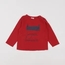 Tape à l'oeil - tee-shirt rouge - 24 mois