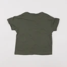 Mango - tee-shirt vert - 9/12 mois