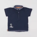 Tape à l'oeil - polo bleu - 12 mois