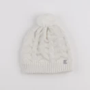 Okaidi - bonnet blanc - 12/24 mois