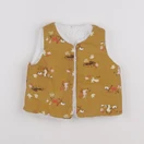 Vertbaudet - gilet marron - 18 mois