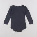 Petit Bateau - body gris - 18 mois