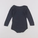 Petit Bateau - body gris - 18 mois