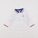 Jacadi - polo blanc - 12 mois