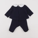 Jacadi - ensemble bleu - 1 mois