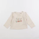 Vertbaudet - tee-shirt beige - 18 mois