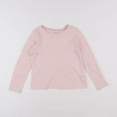 Vertbaudet - tee-shirt rose, blanc - 6 ans