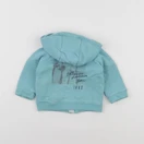 IKKS - sweat bleu - 6 mois