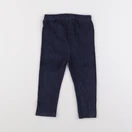 Vertbaudet - legging bleu - 36 mois