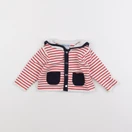 Jacadi - gilet blanc - 6 mois