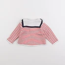 Jacadi - gilet blanc - 6 mois