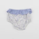 Jacadi - bloomer blanc, bleu - 3 mois