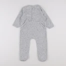 Vertbaudet - pyjama velours gris - 2 ans