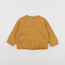 Vertbaudet - sweat jaune - 18 mois