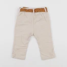 Vertbaudet - pantalon blanc - 6 mois