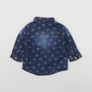 Vertbaudet - chemise bleu - 3 mois