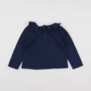 Petit Bateau - tee-shirt bleu - 36 mois