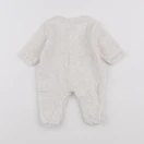 Vertbaudet - pyjama velours beige - 0 mois