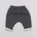 Vertbaudet - pantalon gris - 1 mois