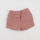 Vertbaudet - short rose - 12 mois