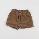 Vertbaudet - short marron - 1 an à 18 mois