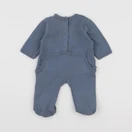 Vertbaudet - pyjama coton bleu - 1 mois