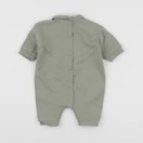 Vertbaudet - combinaison coton vert - 1 mois
