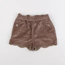Vertbaudet - short marron - 8 ans