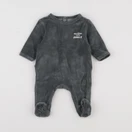 Vertbaudet - pyjama velours vert - 1 mois
