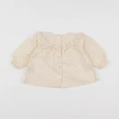 Vertbaudet - blouse beige - 6 mois