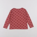 Vertbaudet - tee-shirt rouge, rose - 4 ans