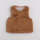 Vertbaudet - gilet marron - 7 ans