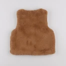 Vertbaudet - gilet marron - 7 ans