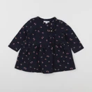Vertbaudet - robe bleu - 9 mois
